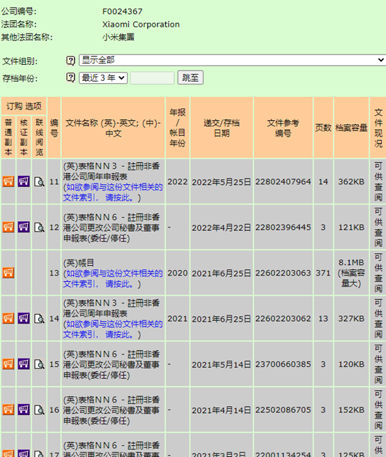 香港公司進(jìn)一步查詢詳細(xì)信息