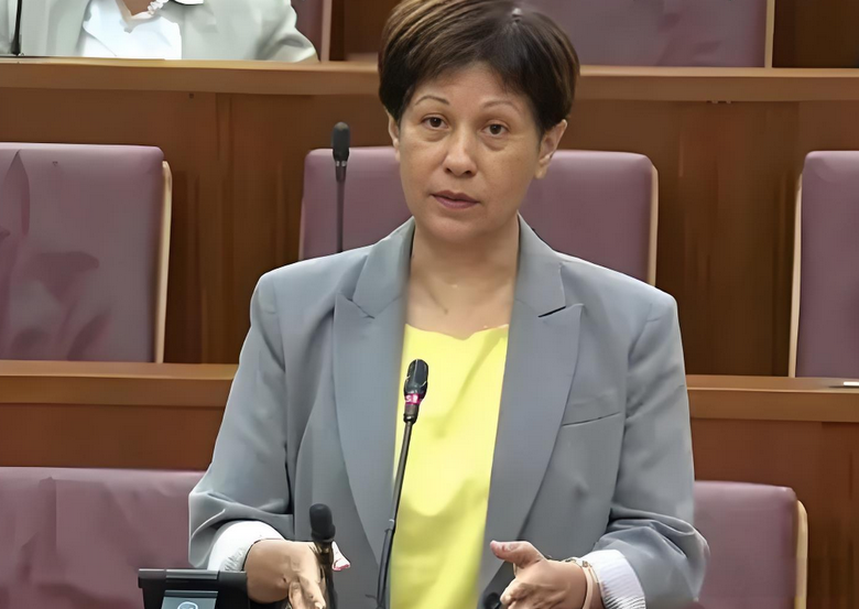 新加坡總理公署部長兼財政部第二部長英蘭妮 新加坡總理公署部長兼財政部第二部長英蘭妮